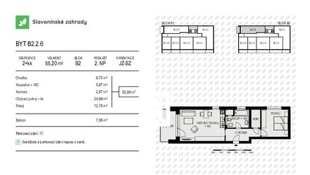 Prodej bytu 2+kk 55 m², Olomouc