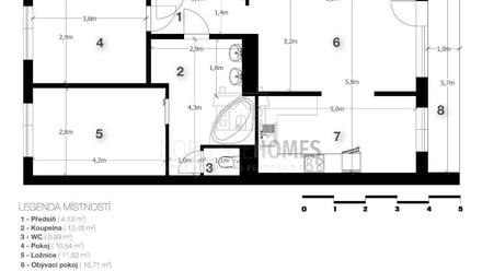 Prodej bytu 3+1 67 m², Praha 9, Prosek