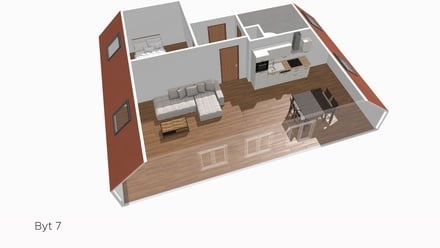 Prodej bytu 3+kk 76 m², Nová Ves nad Nisou