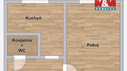 Prodej bytu 1+1 40 m², Orlová