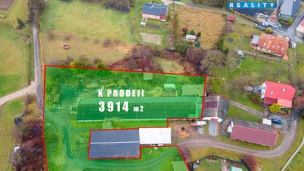 Prodej výrobního prostoru 1 152 m², Bratrušov