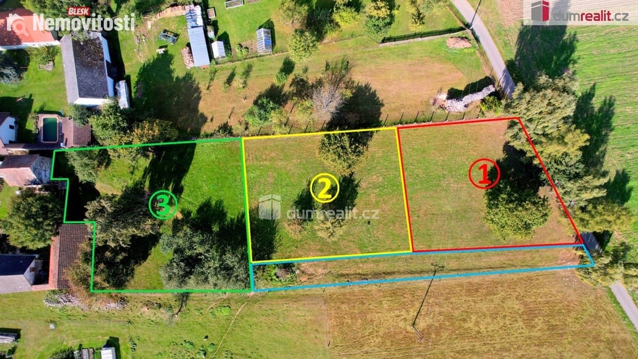 Prodej stavebního pozemku 1 025 m², Psárov