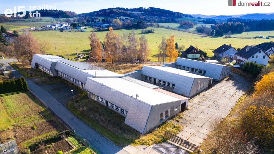 Pronájem výrobního prostoru 1 895 m², Vacov