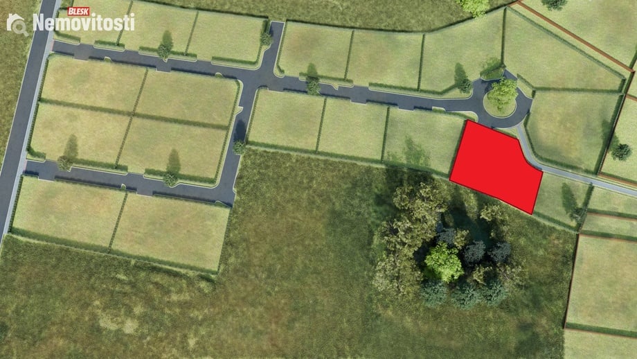 Prodej stavebního pozemku 758 m², Nová Ves