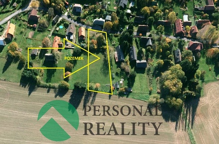 Prodej stavebního pozemku 2 309 m², Třebihošť