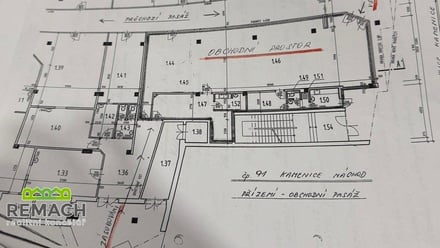 Pronájem obchodního prostoru 214 m², Náchod