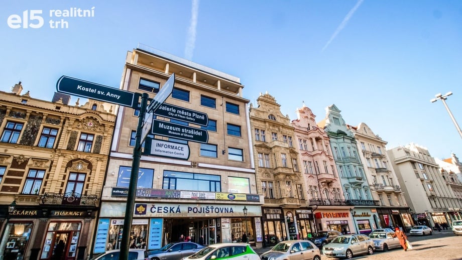 Pronájem kanceláře 60 m², Plzeň - Vnitřní Město