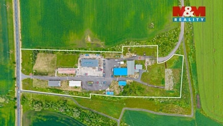 Prodej výrobního prostoru 2 822 m², Droužkovice