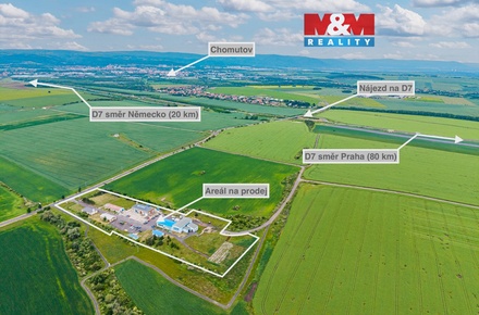 Prodej výrobního prostoru 2 822 m², Droužkovice