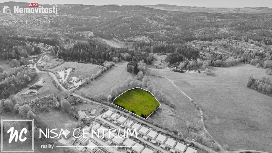 Prodej louky 10 370 m², Jablonec nad Nisou - Proseč nad Nisou