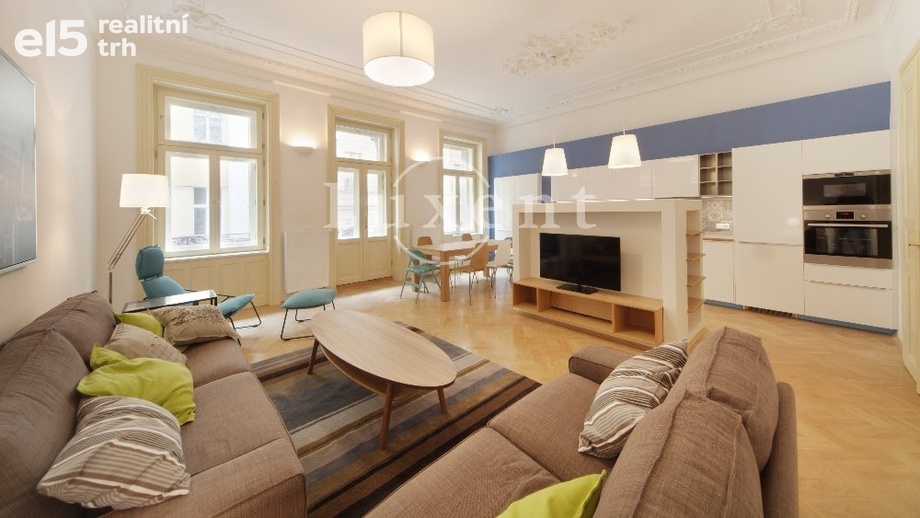 Pronájem byty 3+kk, 107 m² - Praha - Nové Město