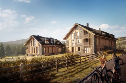 Prodej bytu 1+kk 56 m², Prášily