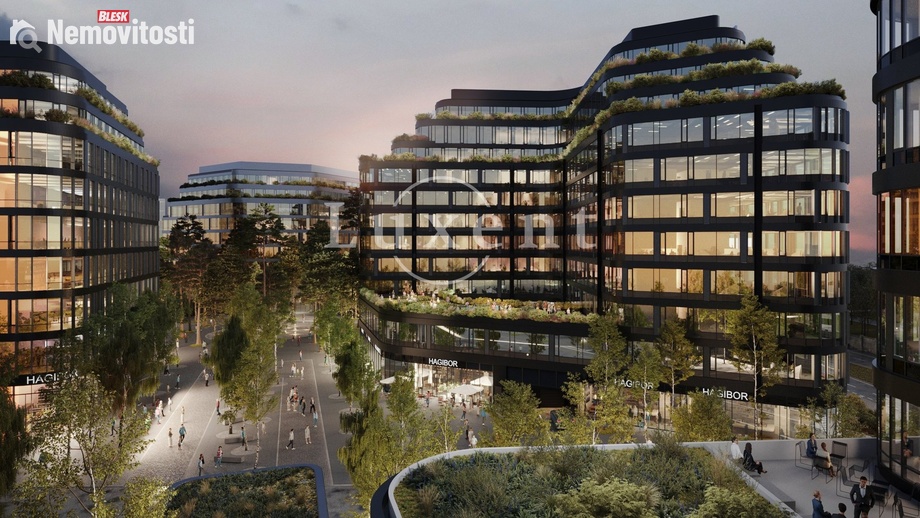 Pronájem kanceláře 510 m², Praha 10