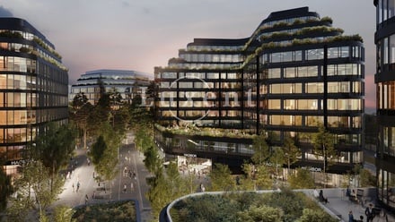 Pronájem kanceláře 615 m², Praha 10