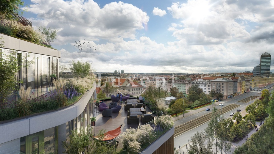 Pronájem kanceláře, 615 m² - Praha 10