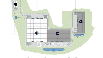 Pronájem skladu 1 244 m², Nový Bor