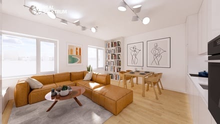 Prodej bytu 1+kk 37 m², Brno - Zábrdovice