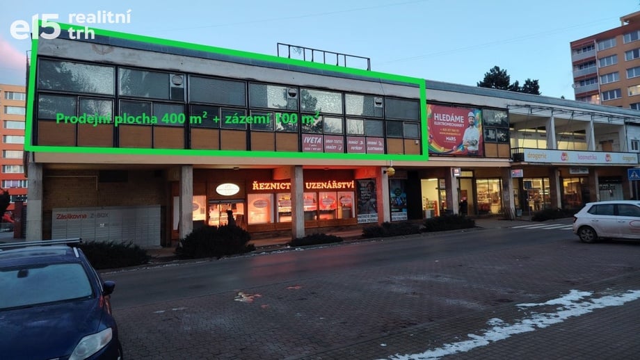 Pronájem obchodního prostoru 500 m², Sázava