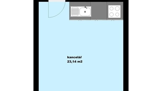 Pronájem kanceláře 35 m², Český Krumlov