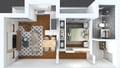 Prodej bytu 2+kk 48 m², Risan, Černá Hora