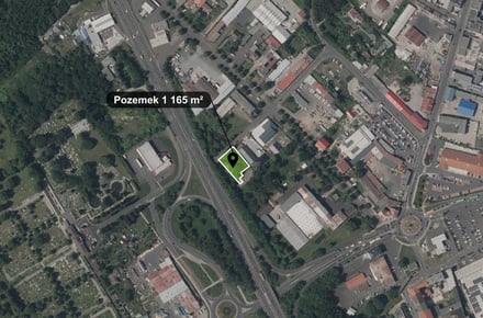 Prodej stavebního pozemku 1 165 m², Teplice