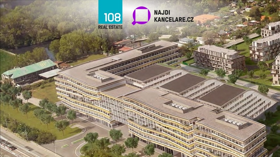 Pronájem kanceláře, 1 479 m² - Praha - Libeň