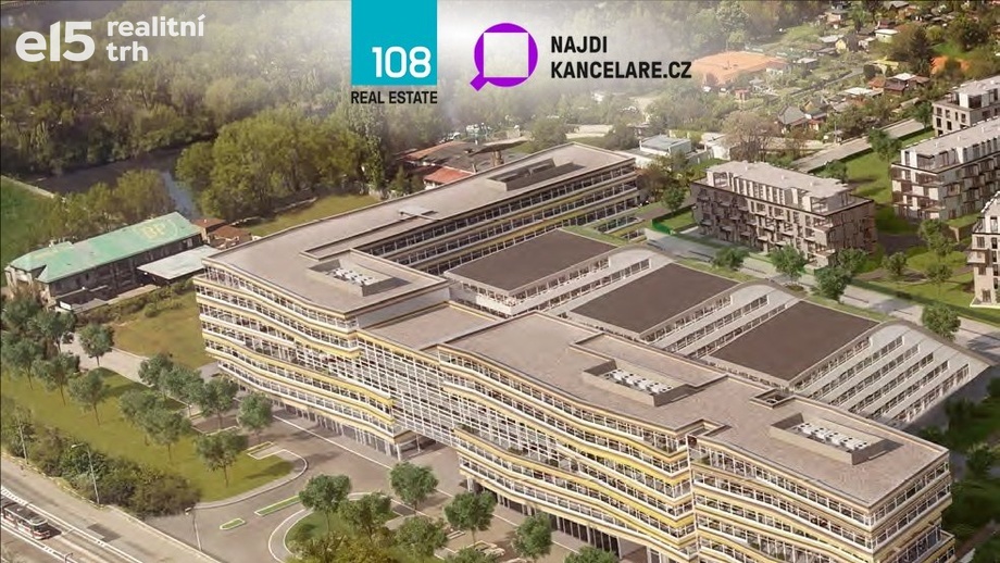 Pronájem kanceláře, 1 479 m² - Praha - Libeň