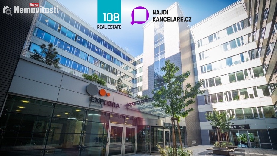 Pronájem kanceláře 659 m², Praha 5