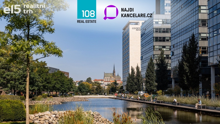 Pronájem kanceláře, 508 m² - Brno - Štýřice