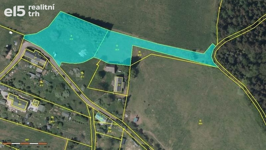 Prodej pozemky pro bydlení, 5 284 m² - Chotěvice