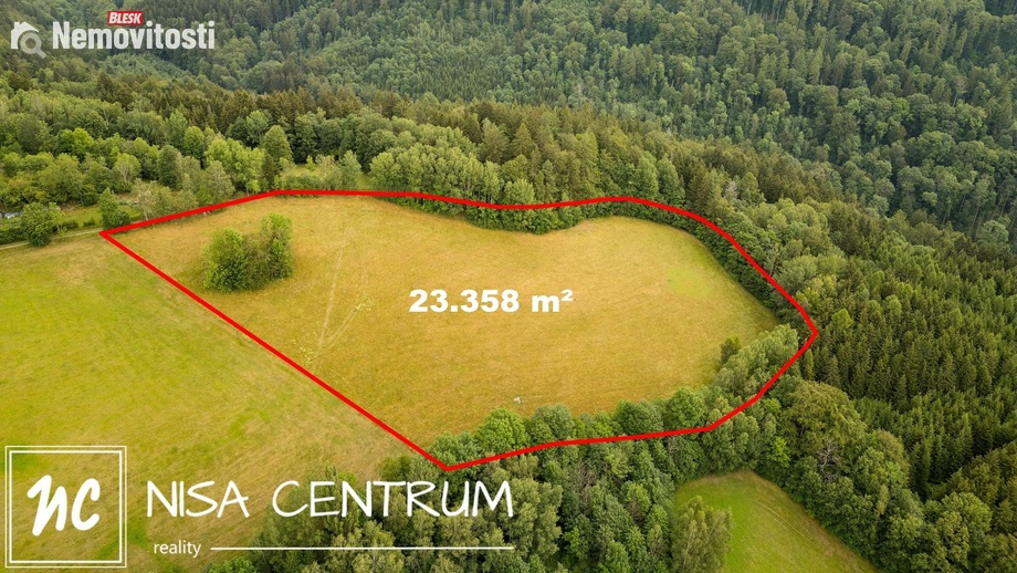 Prodej louky 23 358 m², Víchová nad Jizerou