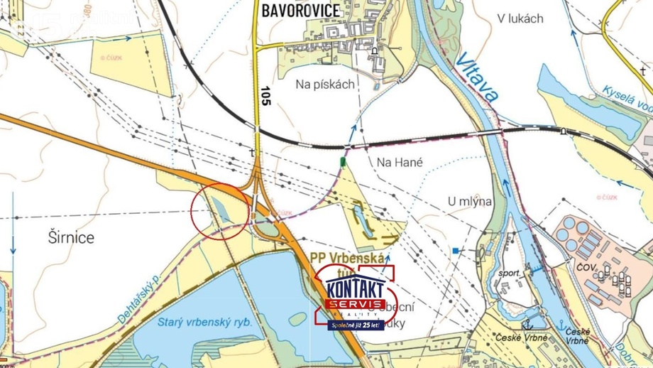 Prodej zemědělská půda, 3 670 m² - Hluboká nad Vltavou - Bavorovice