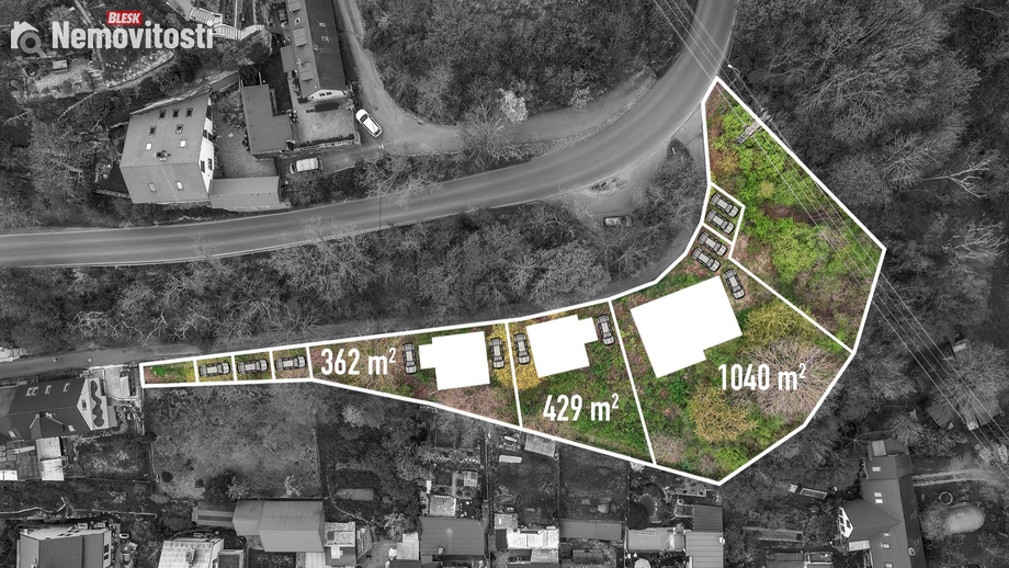 Prodej stavebního pozemku 2 689 m², Mladá Boleslav