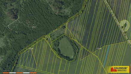 Prodej pole 18 029 m², Sloup