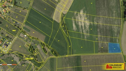 Prodej pole 18 029 m², Sloup