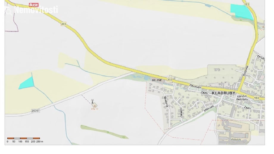 Prodej pole 18 948 m², Kladruby