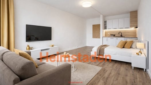 Pronájem bytu 1+kk 28 m², Karviná-Hranice - Karviná - Hranice