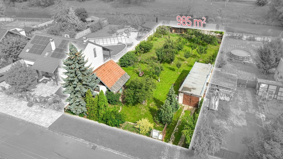 Prodej pozemky pro bydlení, 985 m² - Židlochovice