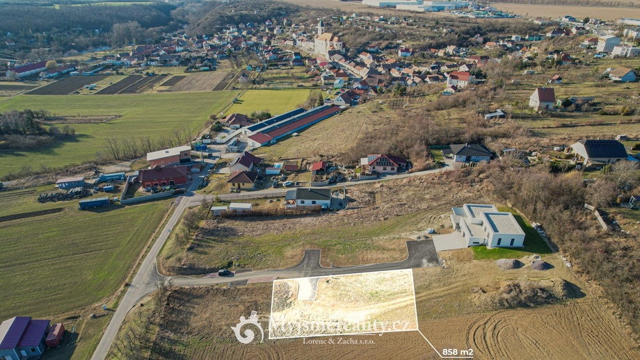 Prodej pozemky pro bydlení, 858 m² - Dyje