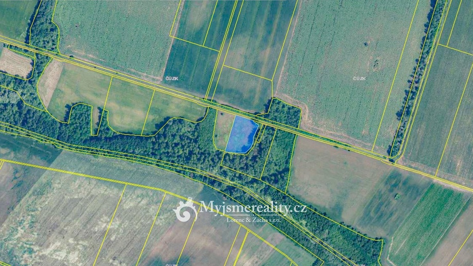 Prodej zemědělská půda, 6 905 m² - Hrabětice