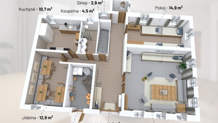 Prodej chalupy 270 m², Dolní Dvůr