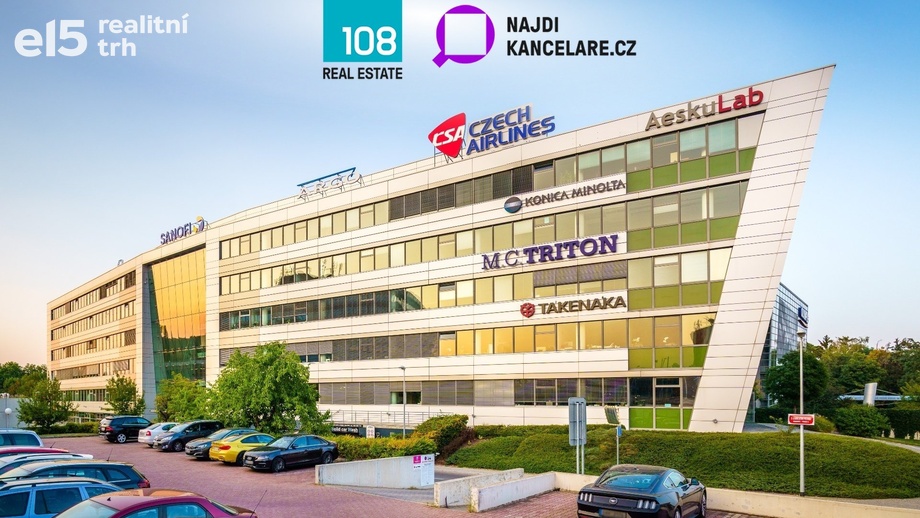 Pronájem kanceláře, 2 200 m² - Praha - Vokovice