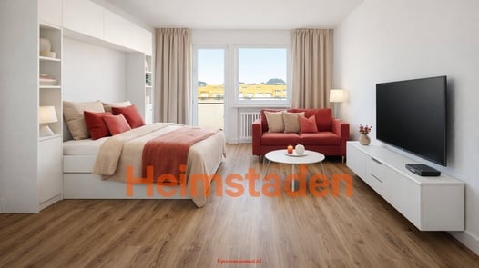 Pronájem bytu 1+kk 28 m², Karviná-Hranice - Karviná - Hranice