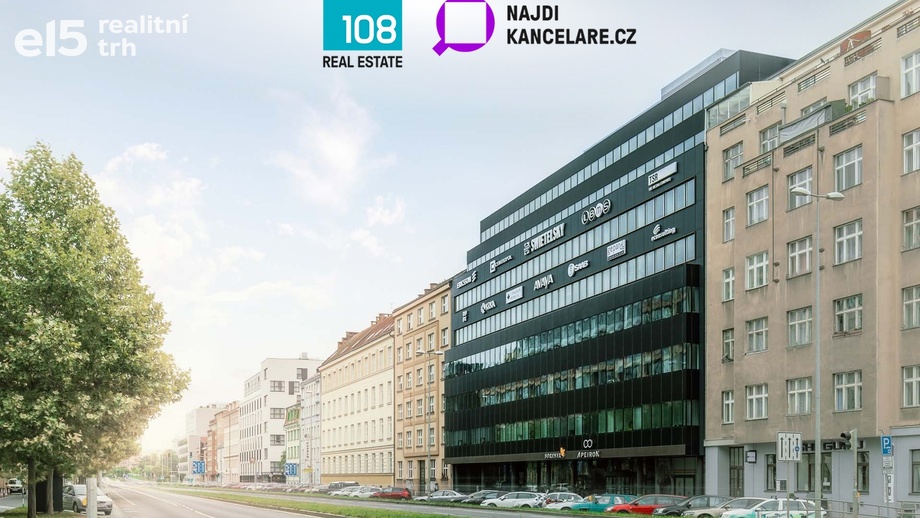 Pronájem kanceláře, 317 m² - Praha - Karlín