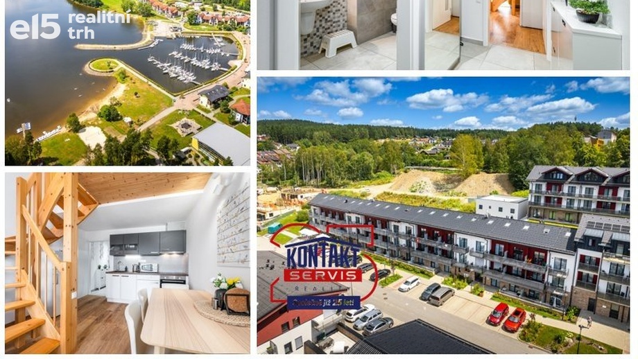 Prodej atypické byty, 63 m² - Lipno nad Vltavou