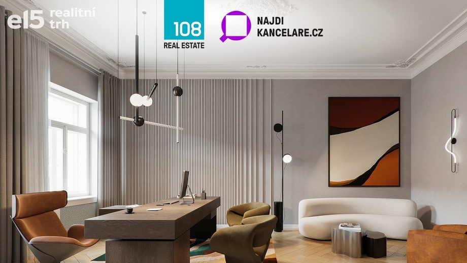 Pronájem kanceláře, 814 m² - Praha - Nové Město