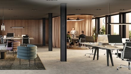 Pronájem kanceláře 397 m², Praha 1