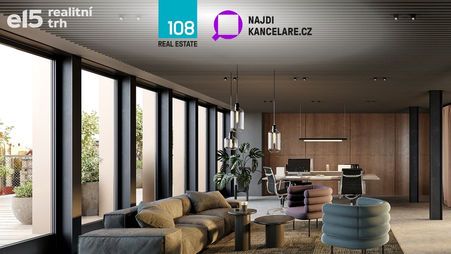 Pronájem kanceláře 397 m², Praha 1