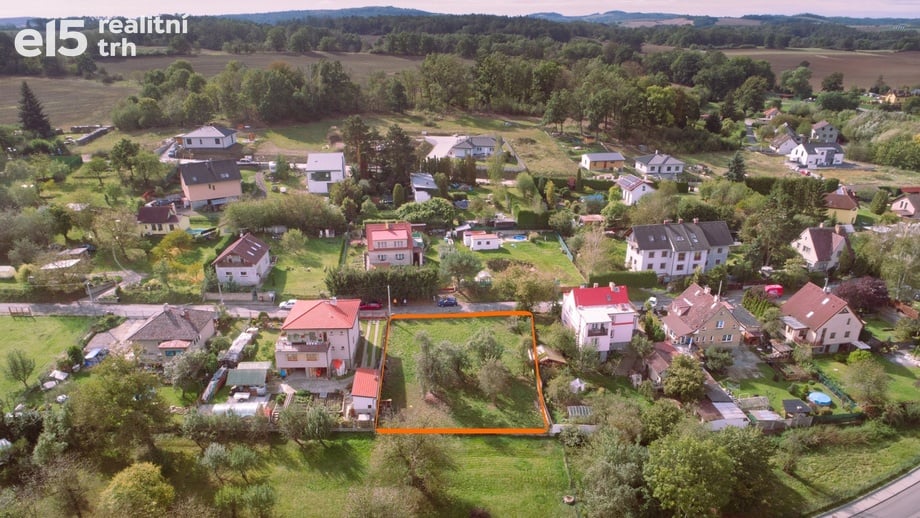 Prodej pozemky pro bydlení, 813 m² - Týnec nad Sázavou - Podělusy