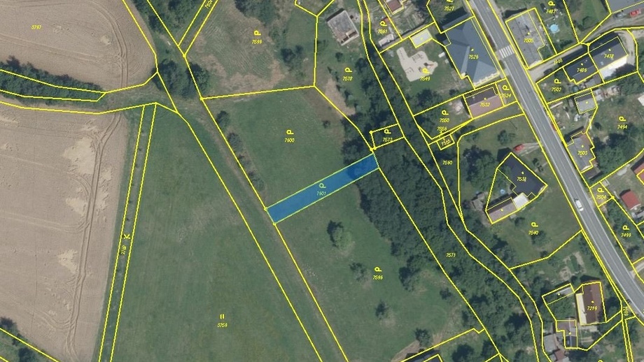 Prodej pozemky pro komerční výstavbu, 462 m² - Libina